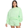 Bluzë Nike Sportswear Phoenix Fleece për goca, oversize, XLarge, jeshile Vapor