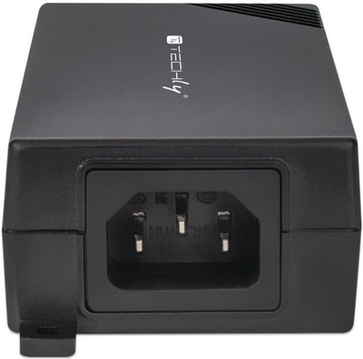 Injektor rrjeti PoE+ Gigabit High Performance, 30W, 100m, ngjyrë e zezë