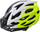 Helmet për biçikletë MTB, i rregullueshëm, i ajrosur, gri bardh me të verdh neon