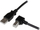 Kabllo USB StarTech USBAB3MR, USB 2.0 A në B kënd i djathtë, 3m, e zezë
