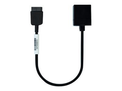 Adapter kufjesh EPOS Sennheiser AL-SATA 01, RJ-9 në 7-pin SATA, 15 cm, i zi