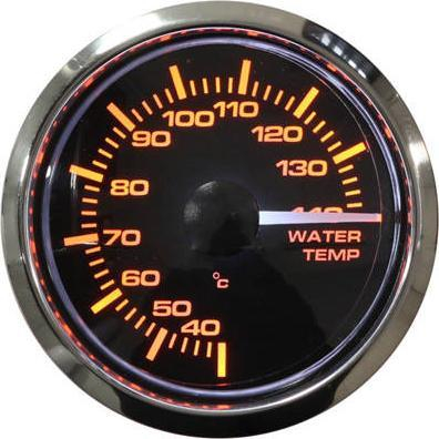 Matës temperature uji Auto Gauge STP2B, 52mm, 40–140°C, i zi