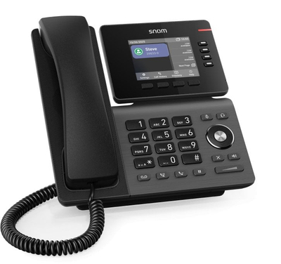 IP телефон Snom D810W, IPS екран, Wi‑Fi, црн