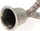 Downpipe TurboWorks për Audi S4 B9 S5 3.0 TFSI, inoks, me mbulesë termike