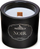 Сојна свеќа Pavoncella Noir Black, 170 g, дрвен фитил
