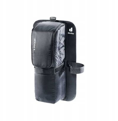 Çantë baterie Deuter E-Pocket, për biçikletë elektrike, për shpinore Deuter, e zezë