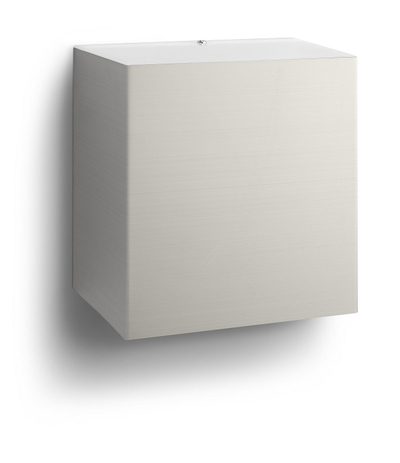 Llambë murale e jashtme Philips Macaw, LED, IP44, çelik inox
