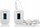 Mikrofon wireless lavalier Saramonic Blink 500 Pro B1, 2.4GHz, me marrës me 2 kanale, i bardhë