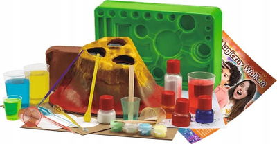 Set eksperimental Trefl Science 4 You Magic Volcano, për kalamaj