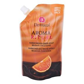 Sapun i lëngshëm Dermacol Aroma Ritual, Belgian Chocolate, 500 ml (rimbushje)