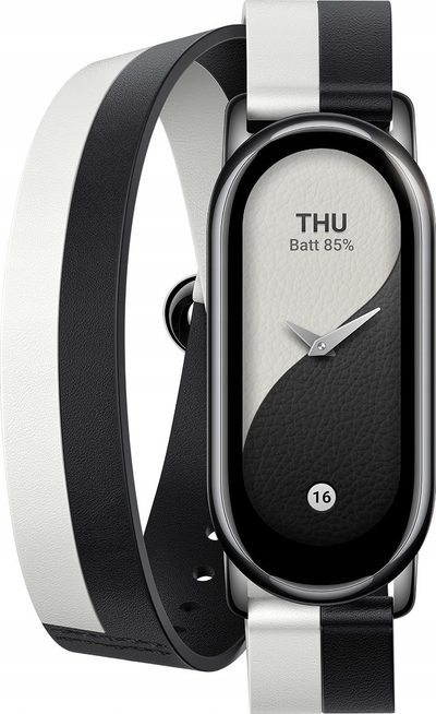 Rrip dore Xiaomi Double Wrap për Smart Band 8, për kyç 140-180mm, dyherësh, i zi edhe i bardhë