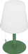 Lampë jashtë Atmosphera Zack H30cm, IP44, me bateri, jeshile ulliri
