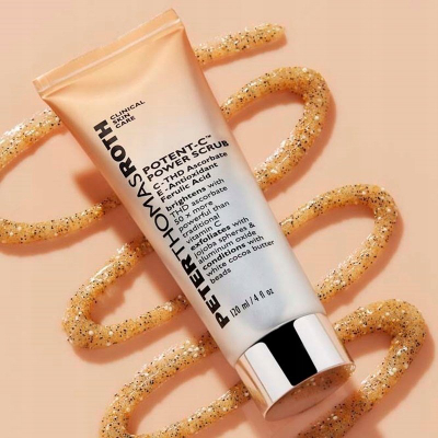 Scrub fytyre Peter Thomas Roth Potent C Power Scrub, eksfoliues, me vitaminë C, 120ml