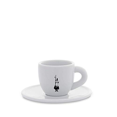 Filxhan espresso Bialetti Y0TZ097, 80ml, porcelan, i bardhë