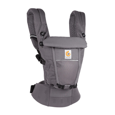 Mbajtëse bebe Ergobaby Adapt Soft Flex Mesh, ergonomike, rrjetë ajrosëse, gri grafit