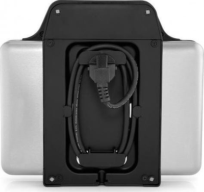 Sanduiç toaster WMF Lono 0415150011, pllaka jo-ngjitëse, argjendtë e zezë