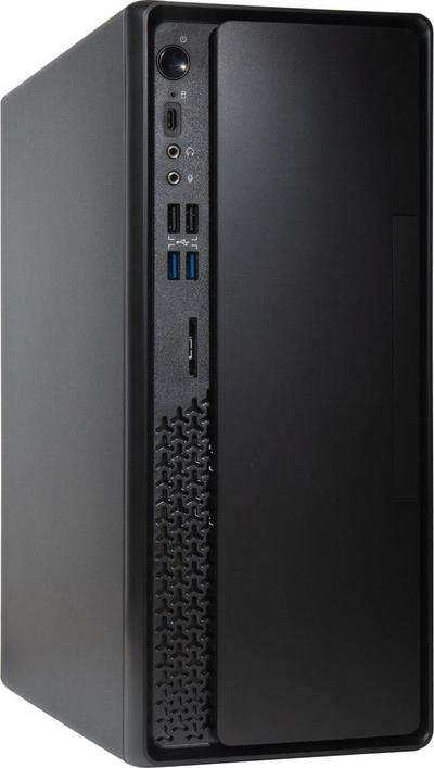 Chieftec BS-10B-300 Mini Tower Куќиште за Компјутер, Црно