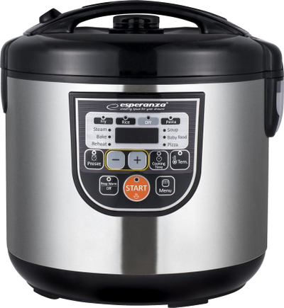 [OUTLET] Tenxhere Multicooker Esperanza Cooking Mate, 850W, I zi / argjendtë (EKG011)