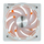 Ventilator kase PC Darkflash DE8, 120mm, ARGB, i bardhë