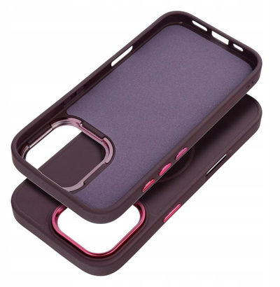 Këllëf telefoni 4Kom Back Panel Cover FRAME MAG, për iPhone 11, me MagSafe, lejla