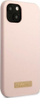 Mbulesë telefoni Guess GUHMP13MSBPLP për iPhone 13 6.1", silikoni, MagSafe, rozë