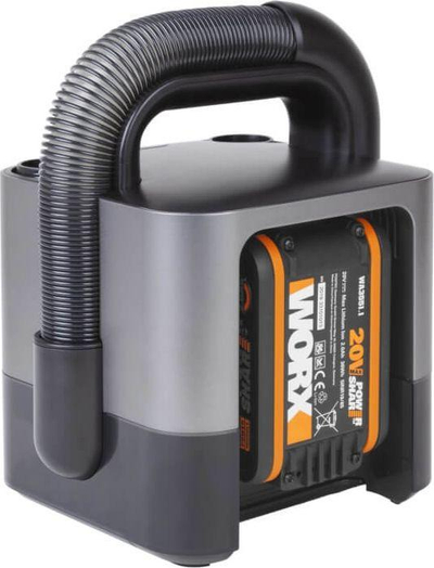 Fshesë me korrent Worx Cube Vac 20V, e zezë