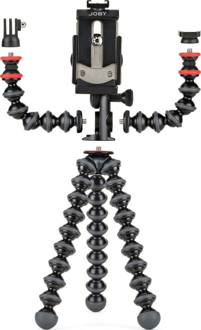 Tripod fleksibël Joby GorillaPod Mobile Rig, për smartphone, me GripTight PRO 2, i zi