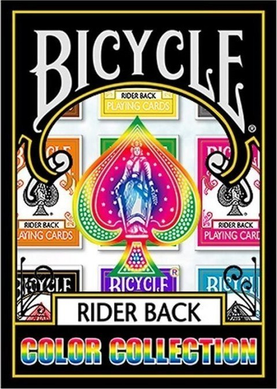 Set letra loje Bicycle Color Collection, 9 pako, koleksion ngjyrash