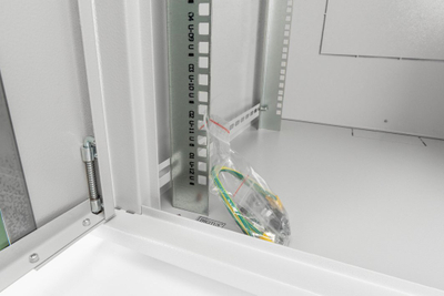 Kabinet rrjeti muri Digitus DN-19 16U-6/6-EC, 19", 600x600mm, gri