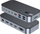 Stacion dokimi Choetech HUB 15 në 1, USB C, PD 100W, gri