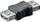 Adapter USB Goobay USB në USB 50293, i zi