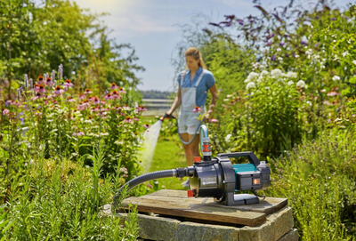 Pompe kopshti Gardena Garden Pump 3700/4 Basic, 800W, 3700 l/orë, portokalli