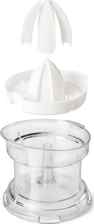 Shtrydhëse agrumesh Metaltex Citrus+, 300 ml, manuale, transparente e bardhë