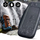 Kuti mbrojtëse Tech-Protect Hardpouch për Nintendo Switch 2, gri e errët