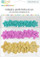 Stickers shkumë Glitter Foam, yje, 45 copë, shumëngjyrëshe