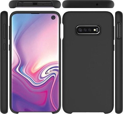 Kapak silikoni për Samsung S10 Plus G975, mbrojtës, i zi
