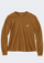 Bluzë Carhartt Tencel Fiber Series, me mëngë të gjata, loose fit, kafe