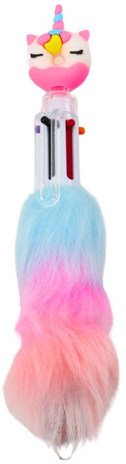Stilolaps Unicorn Donut Fur, top leshi, 0.7mm, shumëngjyrësh
