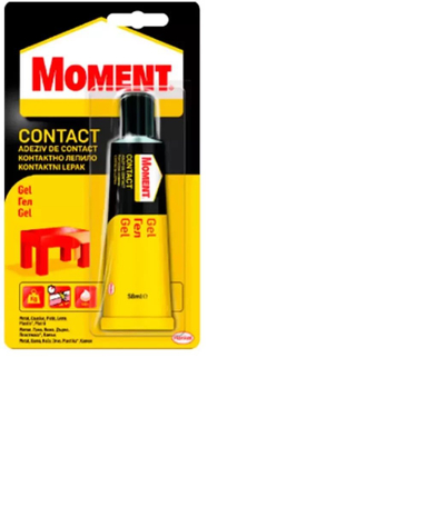 Ngjitës xhel Moment Contact, për t’u përdorur kudo, 58g, transparent