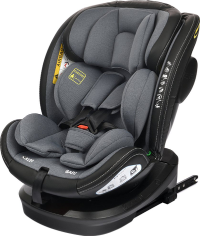 Sediatore makine Summer Baby BARI i-Size, 40-150 cm, rrotullim 360°, gri
