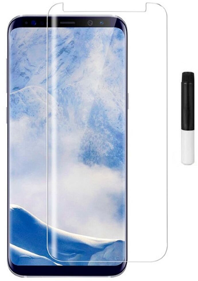 Xhami mbrojtës Evelatus Samsung S9 Plus Clear Glass UV + Glue, EVE35051, i tejdukshëm