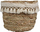 Set shporta ruajtjeje Home and Styling Collection Boho, 2 copë, për fëmijë, kashte natyrale