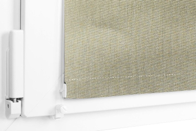 Roletë dritare Domoletti MINI MELANGE 5, 73x240 cm, poliester, bezhë