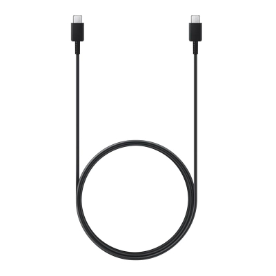 Kабел за полнење Samsung EP-DX310JBE, USB-C во USB-C, 3A, 1.8m, црн