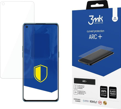 Mbrojtës ekrani 3MK ARC+, për Oppo Reno 6 5G, transparent