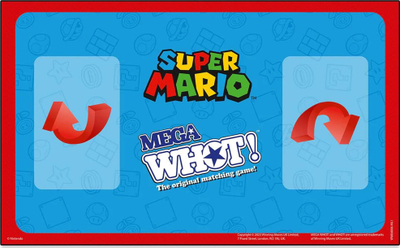 Игра со карти Winning Moves Super Mario Mega WHOT, 106 карти, 5+, црвена