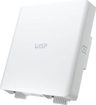 Sistem menaxhimi energjie Ubiquiti UISP-P, për MicroPoP, montim në mur, i bardhë