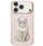 Maskа за телефон Nimmy Lucky Fashion Cat MagSafe за iPhone 17 Pro Max, со MagSafe магнет, розова