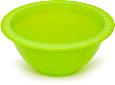 Pjatë e thellë qeramike Gio Style Trippy Green, 19 cm, e gjelbër