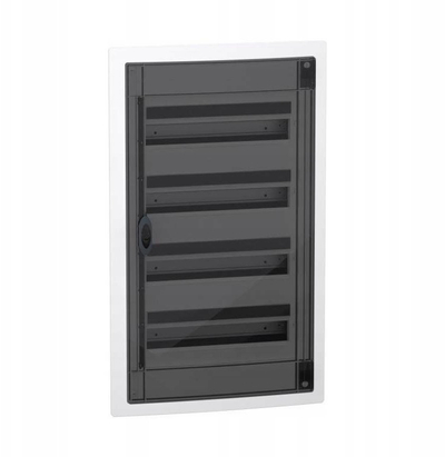 Panel shpërndarës Schneider PrismaSeT XS LVSXP418, 4x18 module, i futur në mur, derë transparente, i bardhë